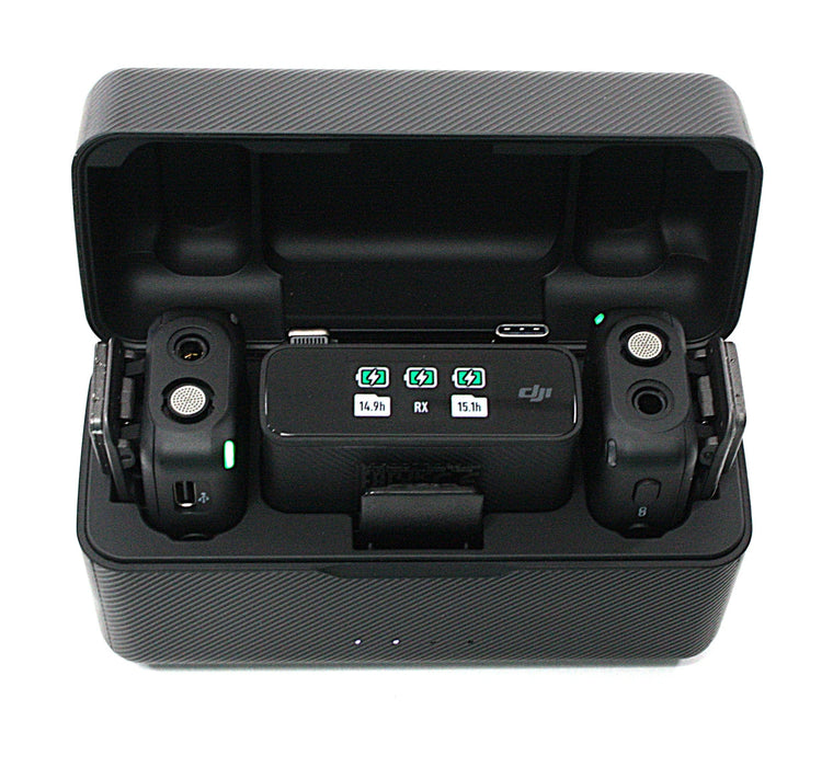DJI Mic 2 TX 1RX kit with Charging Case