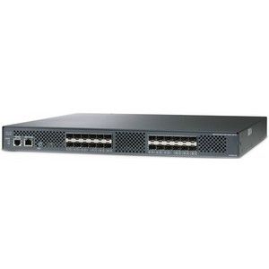AG647A - HP MDS 9124 Fabric Switch 16 Ports 4Gb Fibre Channel 1U Rackmountable