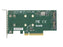 AOC-SLG3-2M2-O - Supermicro 2-Slots M.2 PCI-Express 3.0 x4 NVMe Low Profile Expansion Card
