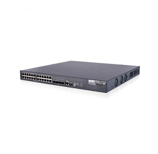 JC099B - HPE Flexfabric 5800 Series 24-Ports 10/100/1000BASE-T PoE+ Layer 3 Rack-mountable Managed Network Switch with 4-Ports SFP+