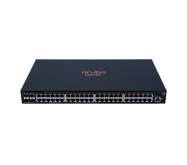 JL254A#ABA - HPE Aruba 2930F-48G 48-Ports 10/100/1000BASE-T Ethernet Layer 3 Rack-mountable Managed Network Switch with 4-Ports SFP