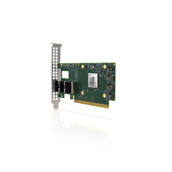 MCX653105A-EFAT - Mellanox ConnectX-6 100GbE Single Port QSFP56 PCI Epress 4.0 x16 Network Adapter