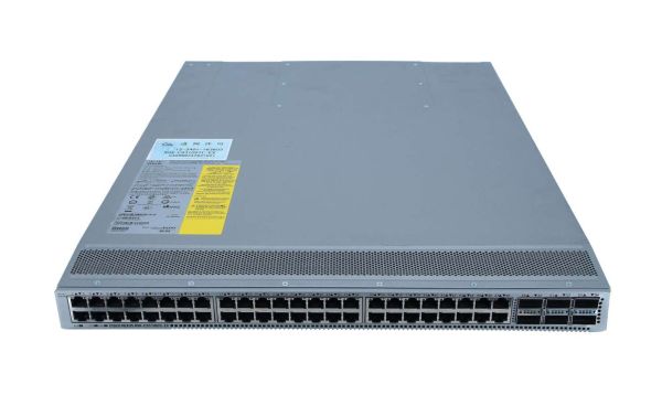 N9K-C93108TC-EX - Cisco Nexus 93108TC-EX 48-Ports 10/100/1000BASE-T Ethernet Layer 3 Rack-mountable Managed Network Switch with 6-Ports QSFP28
