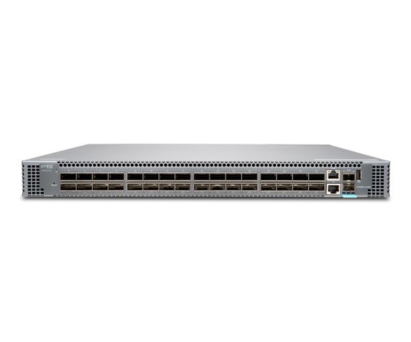 QFX5120-32C-AFO - Juniper QFX5120 32-Ports 100GBASE-X QSFP28 Layer 3 Rack-mountable Managed Network Switch with 2-Ports SFP+