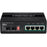 TI-PG62B - TRENDnet Industrial Gigabit 4-Ports 1000BASE-T PoE+ Layer 2 Rail-mountable Managed Network Switch with 2-Ports SFP