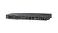 WS-C2960X-24PSQ-L - Cisco Catalyst 2960-X Series 24-Ports 10/100/1000BASE-T Ethernet Layer 3 Rack-mountable Managed Network Switch with 2-Ports SFP