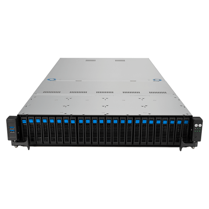 ASUS RS520A-E12-RS24U 2U Storage Server with 16-Core AMD EPYC 32GB DDR5 480GB SSD - Fully Customizable