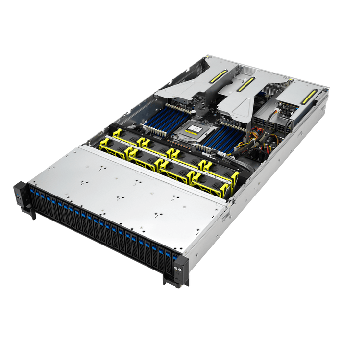 ASUS RS520A-E12-RS24U 2U Storage Server with 16-Core AMD EPYC 32GB DDR5 480GB SSD - Fully Customizable