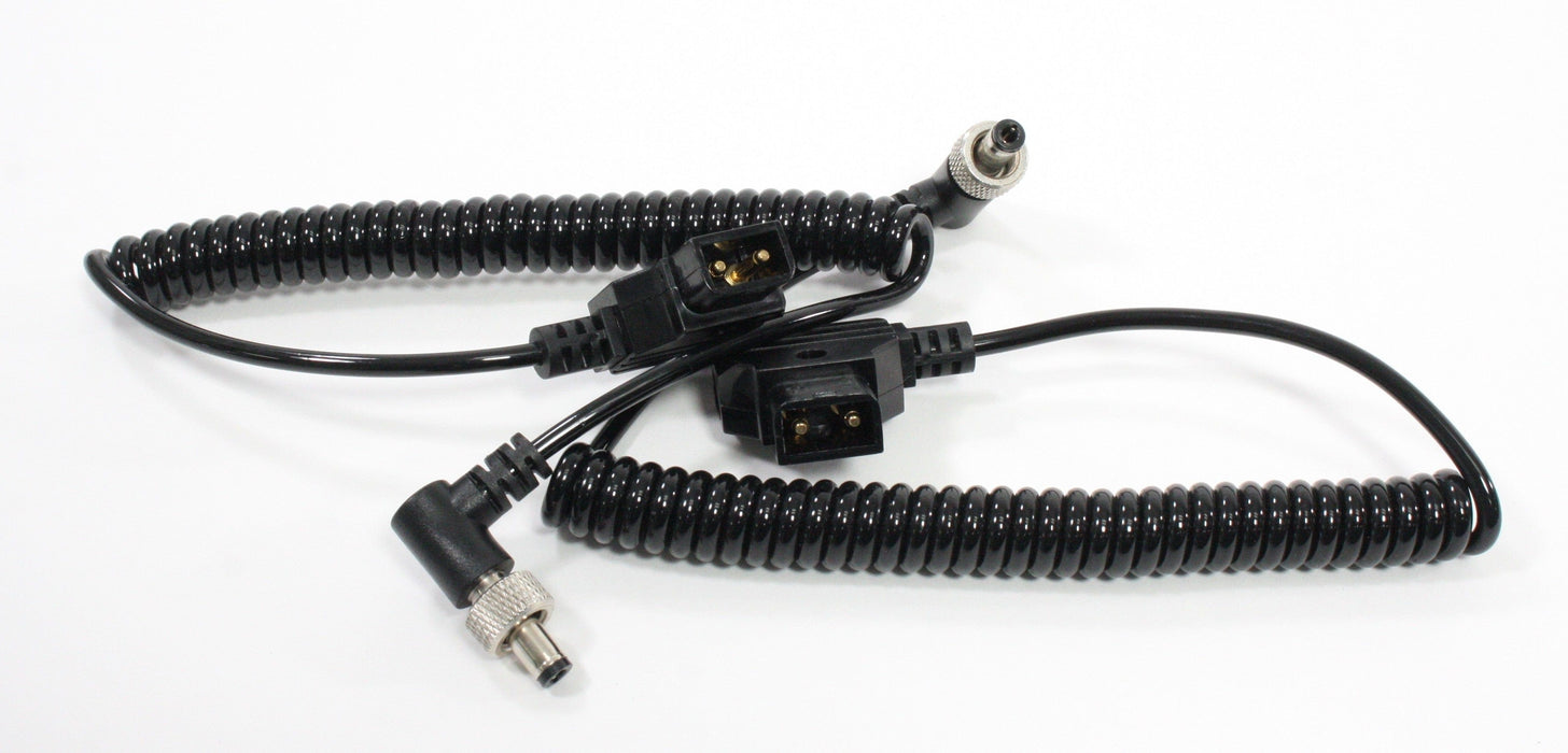 DTap to 2 Pin Male Power Cable for BlackMagic fo Z Cam E2 (qty. 2)
