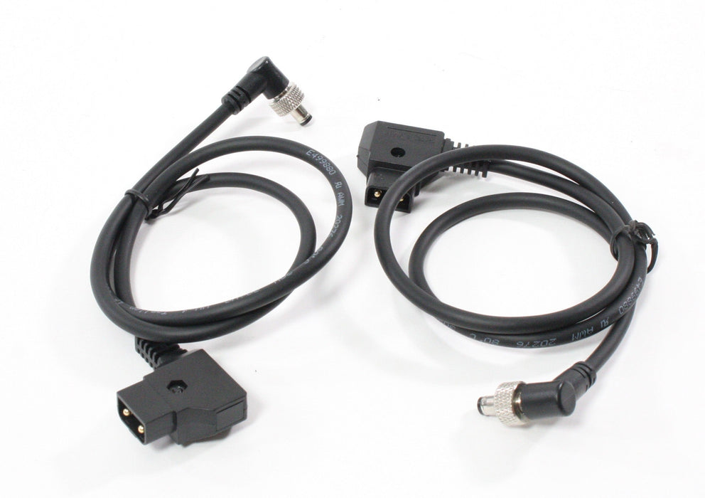 DTap to 2 Pin Male Power Cable for BlackMagic for Z Cam E2 (qty. 2)