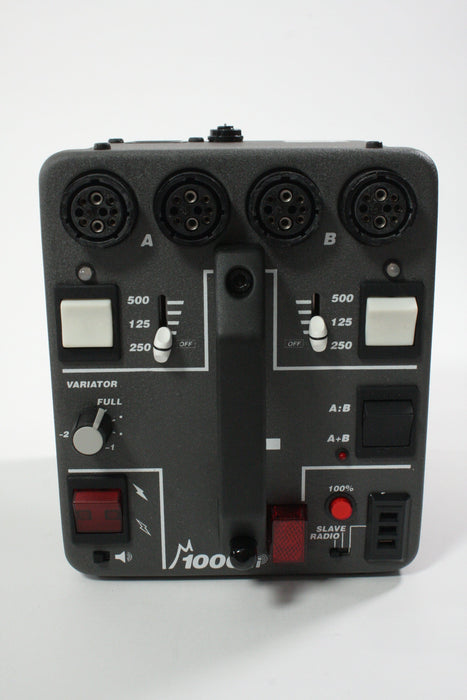 Dynalite 1000 - 2 Strobe Kit with Stands and Umbrellas