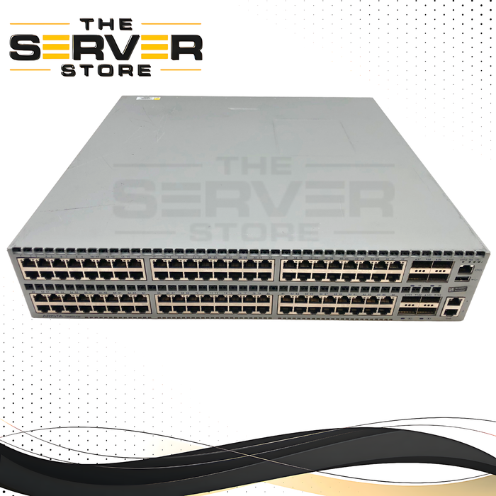 Arista DCS-7050TX-128-F 7050TX-128 Series 2RU Data Center Switch, 96x 10GBASE-T (RJ45) Ports, 8x 40GbE QSFP+ Ports, Front-to-Rear Airflow. P/N: DCS-7050TX-128-F.