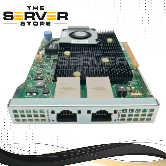 Cisco UCS 2-Port 10GBASE-T RJ-45 MLOM (Modular LAN on Motherboard) Network Adapter. P/N: UCSC-MLOM-C10T-02.