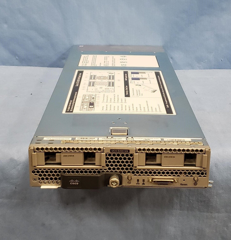 Cisco UCS B200 M4 Blade Server 2x 14 Core E5-2680v4 2.4GHz 64GB RAM