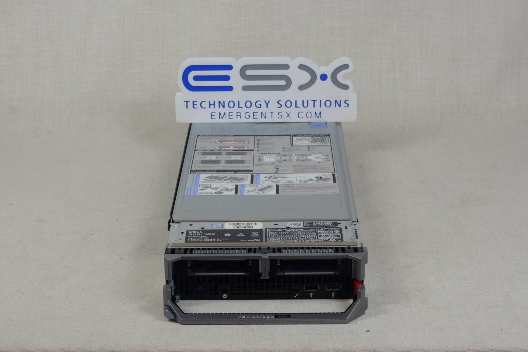 Dell PowerEdge M630 VRTX 1.8” Blade Server 2x 12 Core E5-2690v3 192GB 2x 200GB