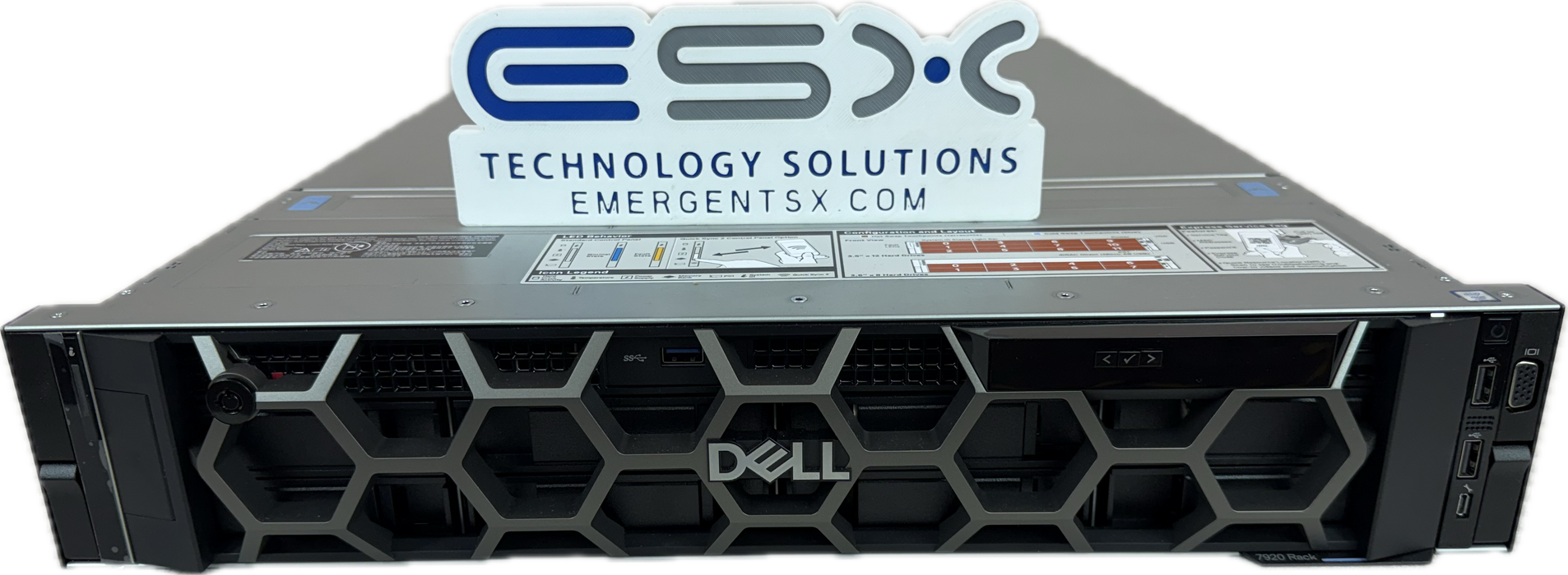 Dell Precision R7920 8-Bay 3.5" CTO LFF Server | 1 x Heatsink | 2 x 1100W, idrac