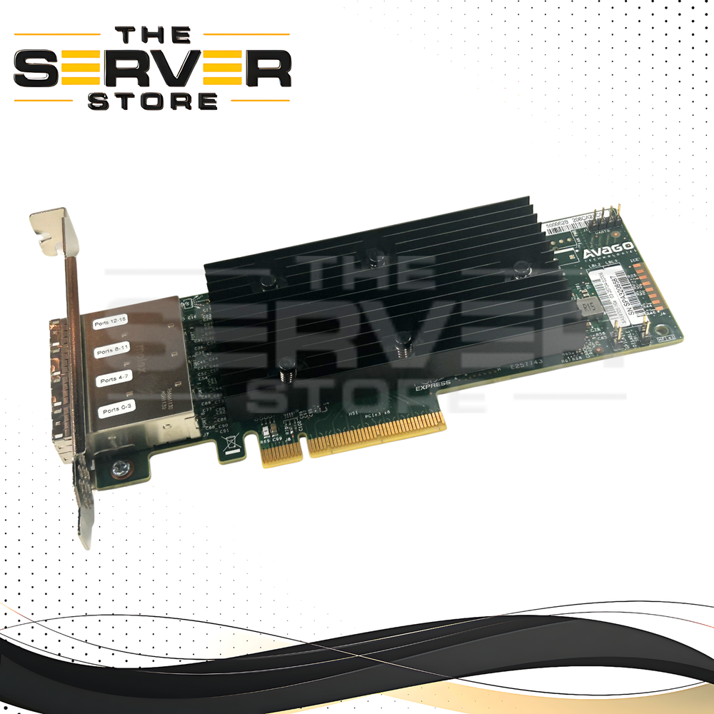 Avago SAS 9305-16e 16-Port 12Gb/s External SAS HBA 03-25704-02006