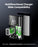 EBL 4 pack of 2800 mAh AA Rechargeable Batteries with Charger