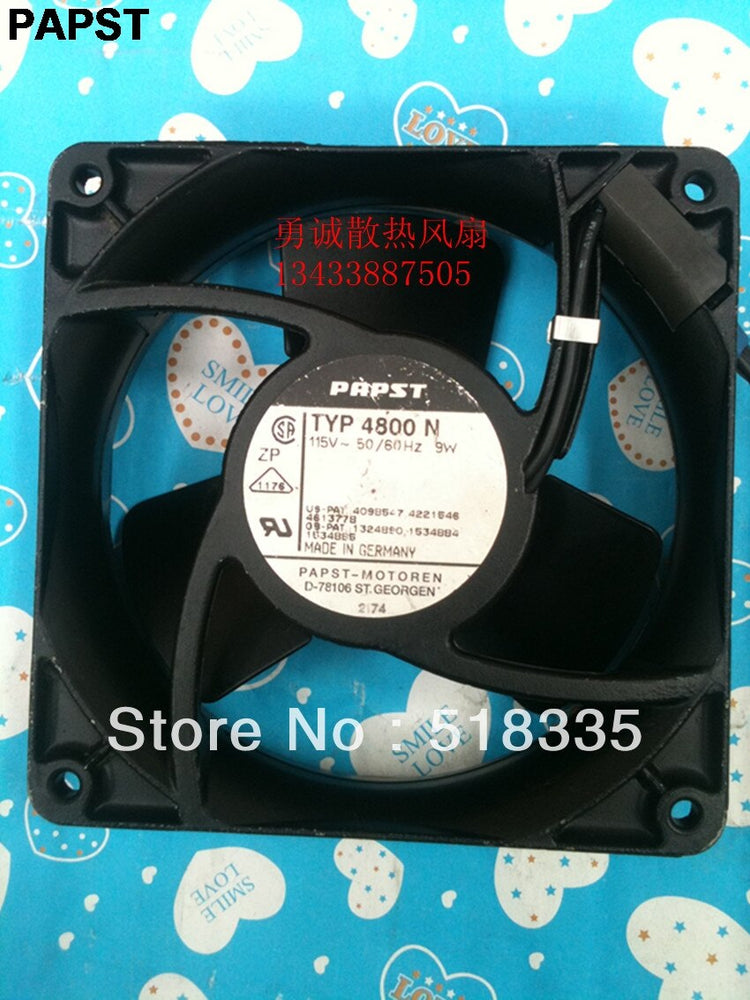 ebm-papst 4800N 120x120x38mm 115V AC Axial Cooling Fan