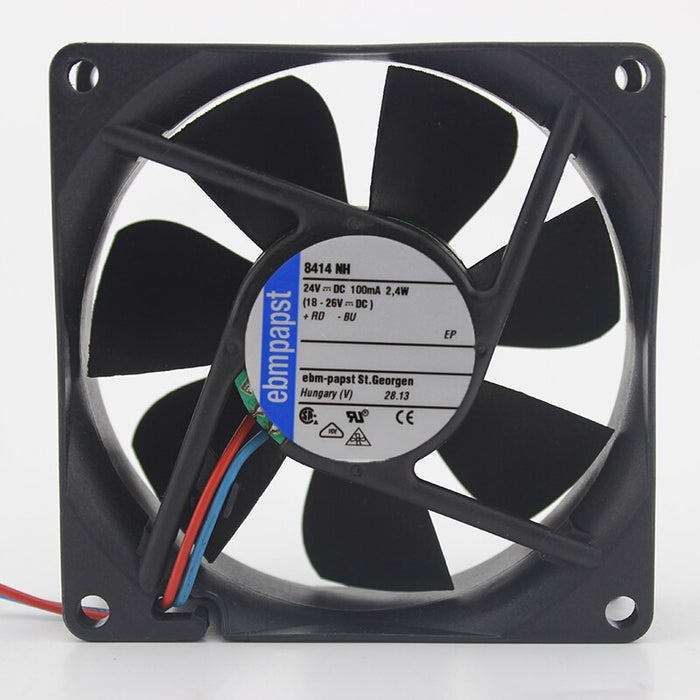 ebm-papst 8414NH 80x80x25mm 24V DC Axial Cooling Fan