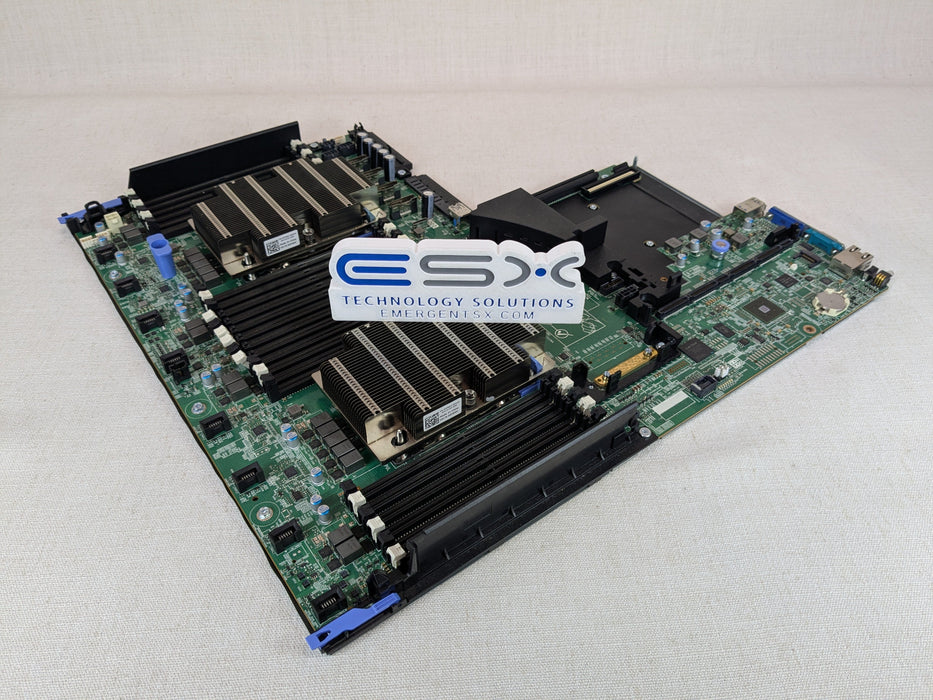 Dell 6NR82 PowerEdge R640 Main System Motherboard Assembly w/ 2x HS, iDRAC Ent