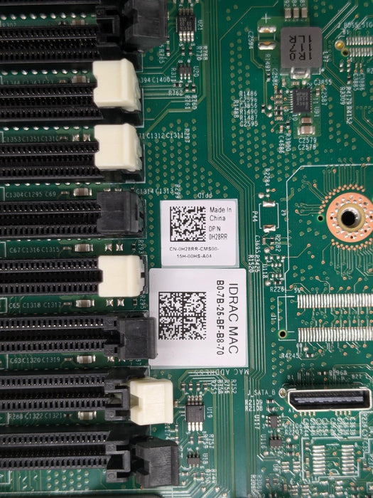 Dell H28RR PowerEdge R640 Server Main System Motherboard Assembly LGA3647