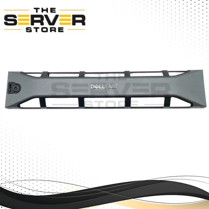 Dell 2U Front Panel Bezel Faceplate with Key, For PowerEdge R520, R720, R820 Rack Servers. P/N: X597T, 0X597T.