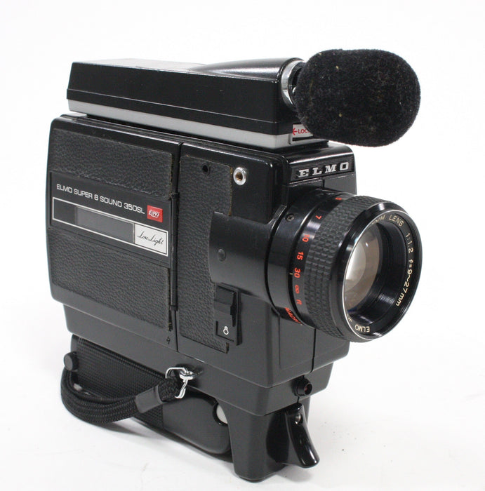 Elmo Super 8 Sound 350SL Macro Video Camera