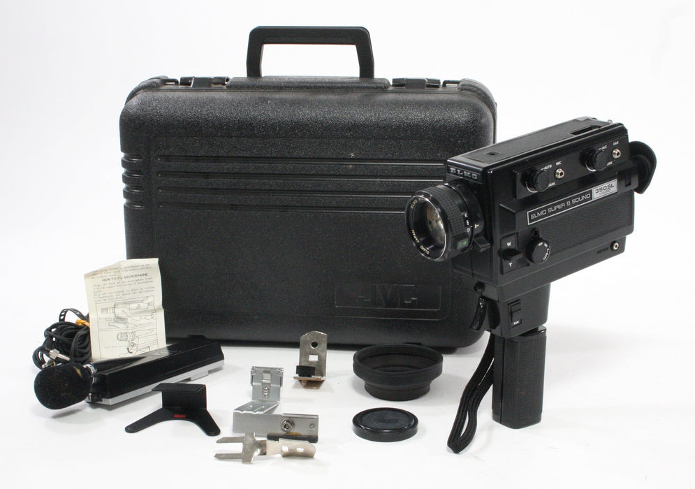 Elmo Super 8 Sound 350SL Macro Video Camera