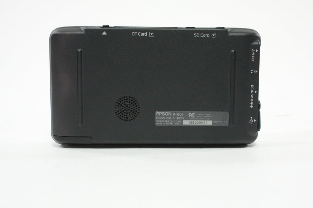 Epson P4000 Multimedia Storage Viewer Model G941B