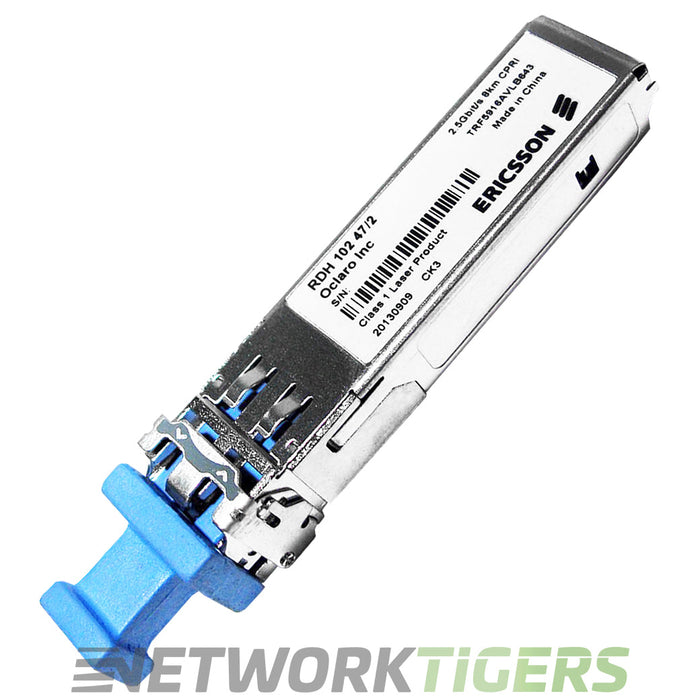 NEW Ericsson RDH 102 47/2 RTXM192-404-C24 1GB BASE-LX 1310nm SMF Transceiver