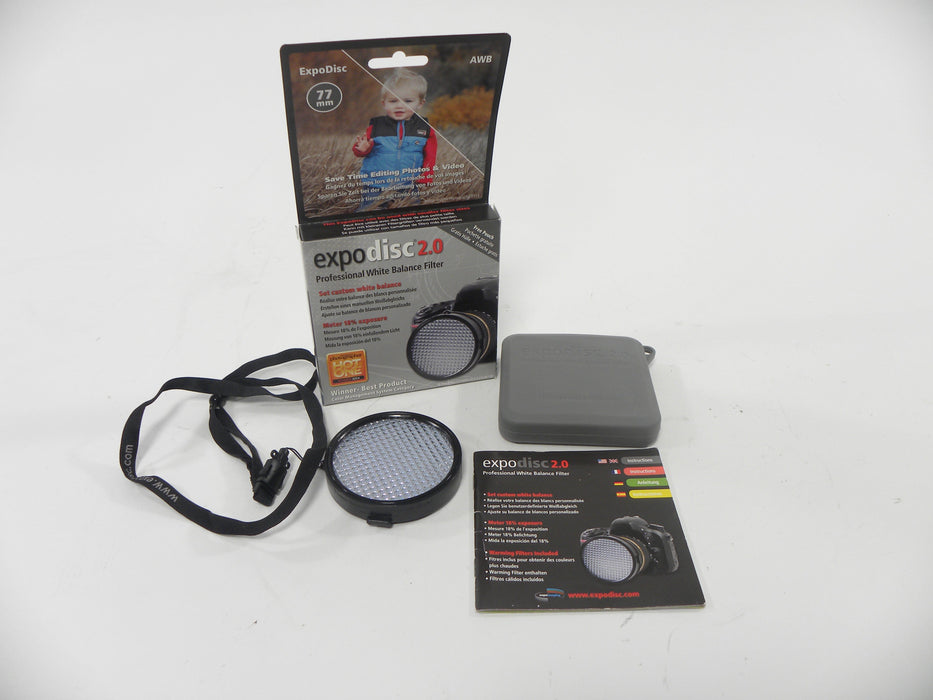 ExpoDisc 2.0 77mm Professional White Balance Filter