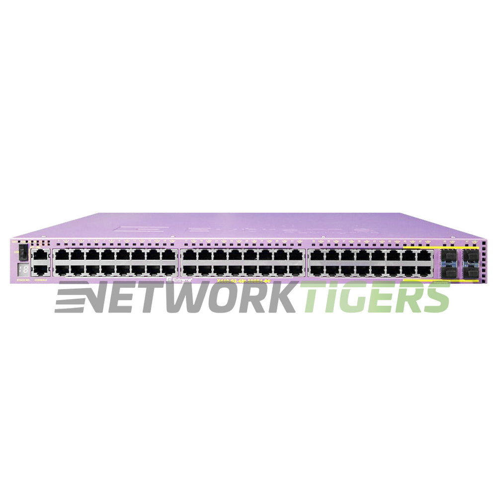 Extreme 16537 X440-G2-48t-10GE4-DC 48x 1GB RJ45 4x 10GB SFP+ 4x Combo Switch