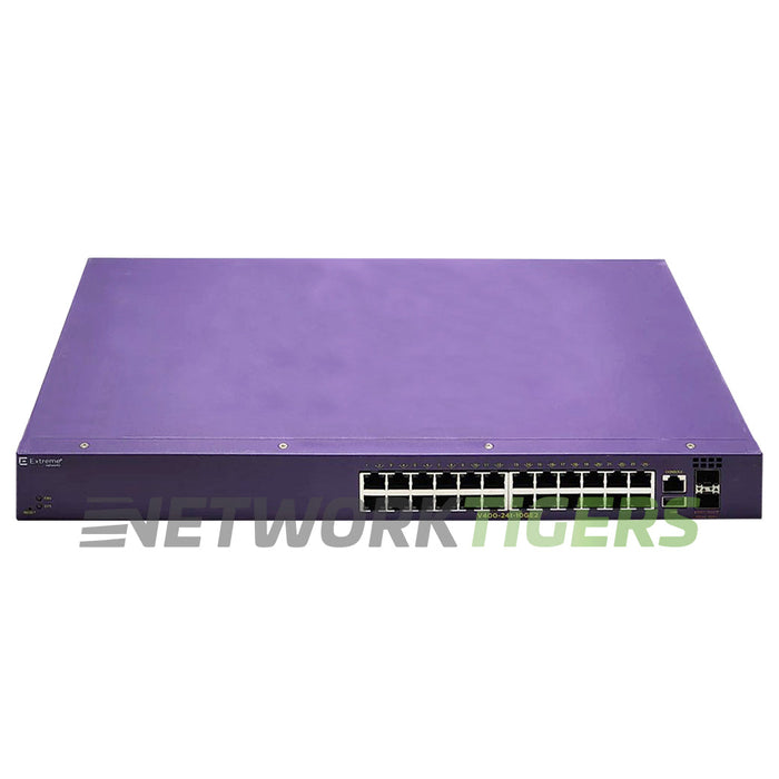 NEW Extreme 18101 V400-24t-10GE2 24x 1GB RJ45 2x 10GB SFP+ Switch