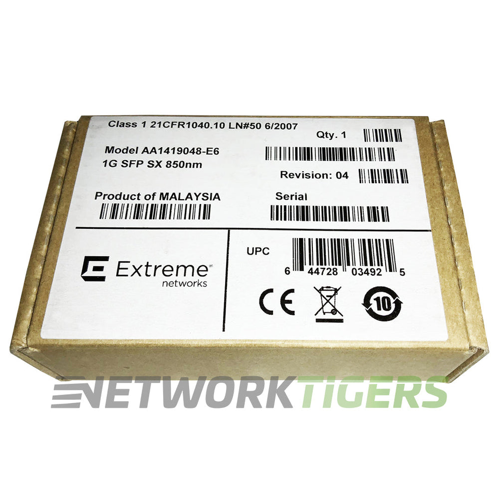NEW Avaya AA1419048-E6 1GB BASE-SX 850nm LC SFP Transceiver
