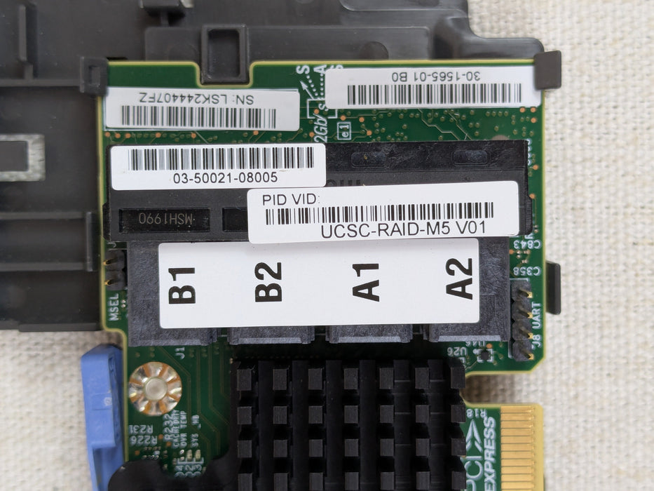 Cisco UCSC-RAID-M5 12Gb/s SAS Modular RAID Controller w/ 2GB Cache C240 M5