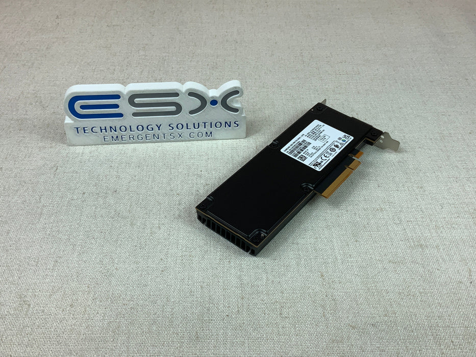 Dell Y7D7D 1.6TB NVMe PCIe HHHL SSD PM1735 MZ-PLJ1T60 Low Profile 100% health