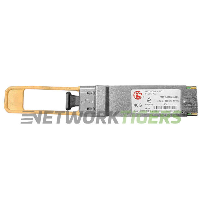 F5 OPT-0025-00 F5-UPG-QSFP+ 40GB BASE-SR4 MPO-12/UPC MMF QSFP+ Transceiver