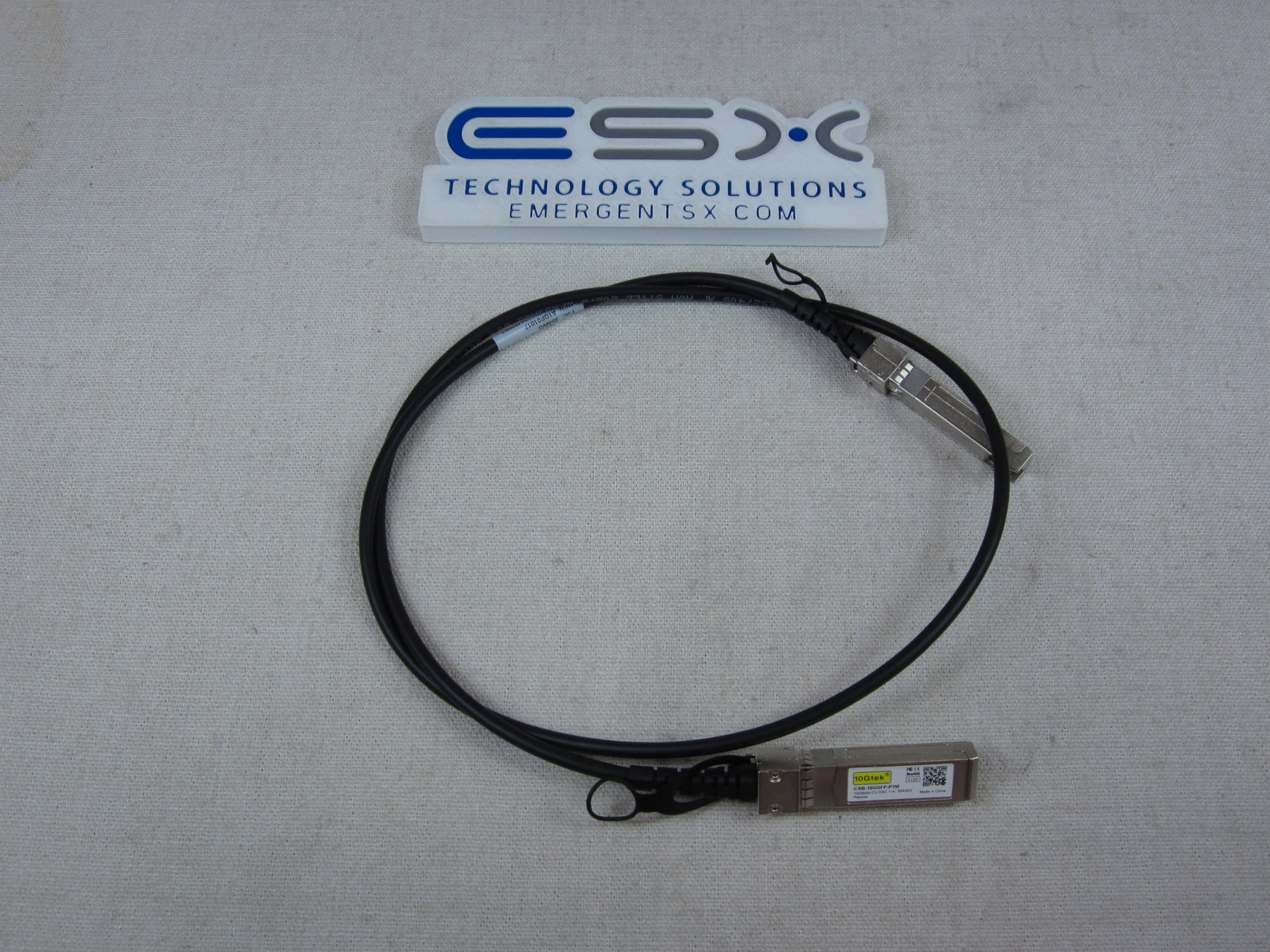 10GTEK CAB-10GSFP-P1M 1M 10G SFP+ DAC Cable
