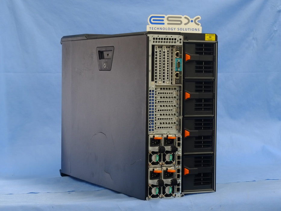 Dell PowerEdge VRTX 12x 3.5” LFF Blade Enclosure - 2x CMC, 4x 1600W PSU