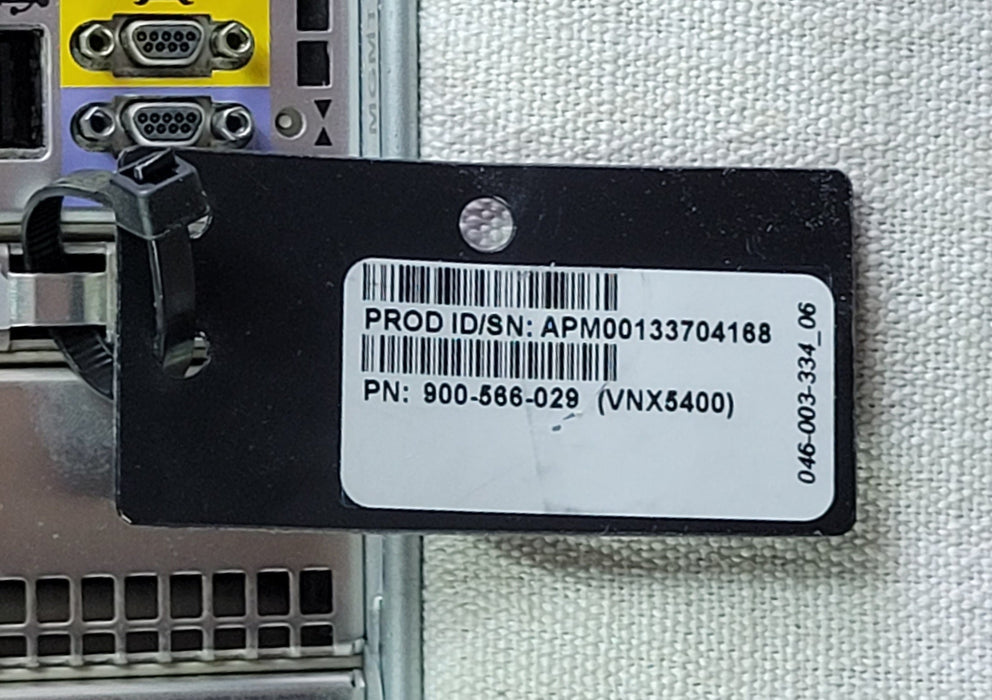 EMC VNX5400 with 2TB Flash & 140 x 300GB 15K w/ remote install and 1 yr warranty