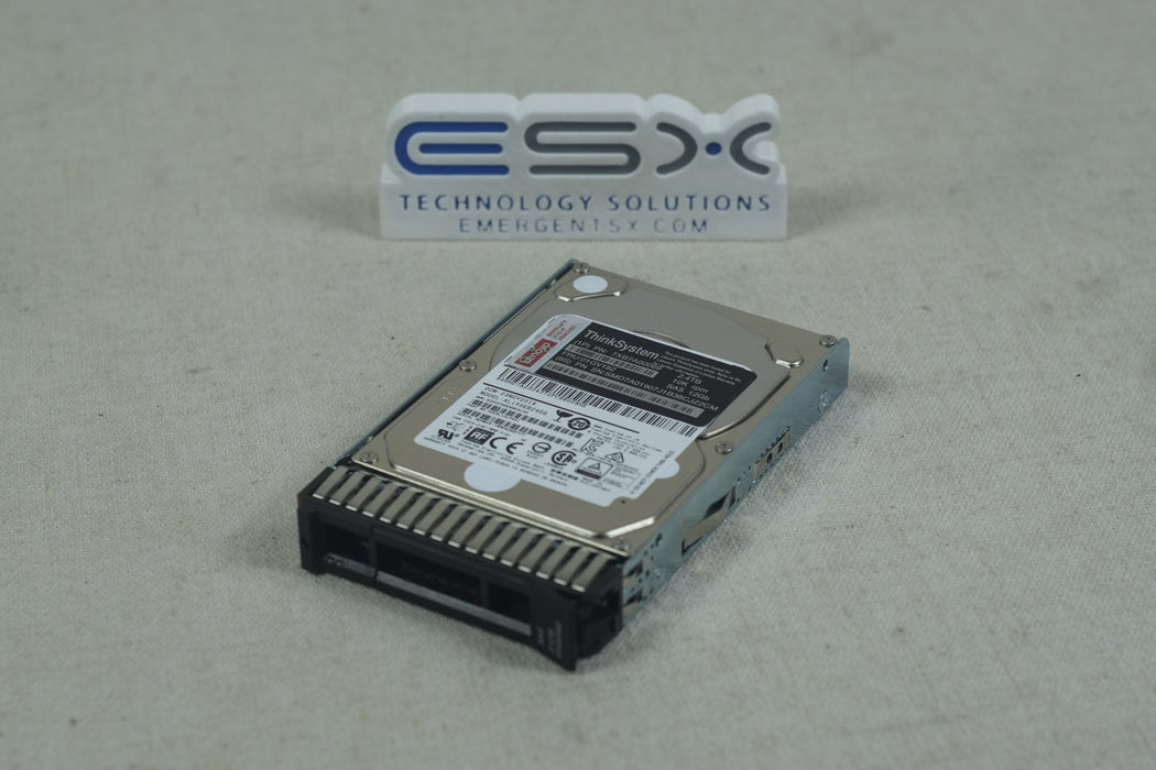 Lenovo 01GV182 ThinkSystem 2.4TB 10k 12Gb/s 2.5” SAS Hard Drive 7XB7A00069