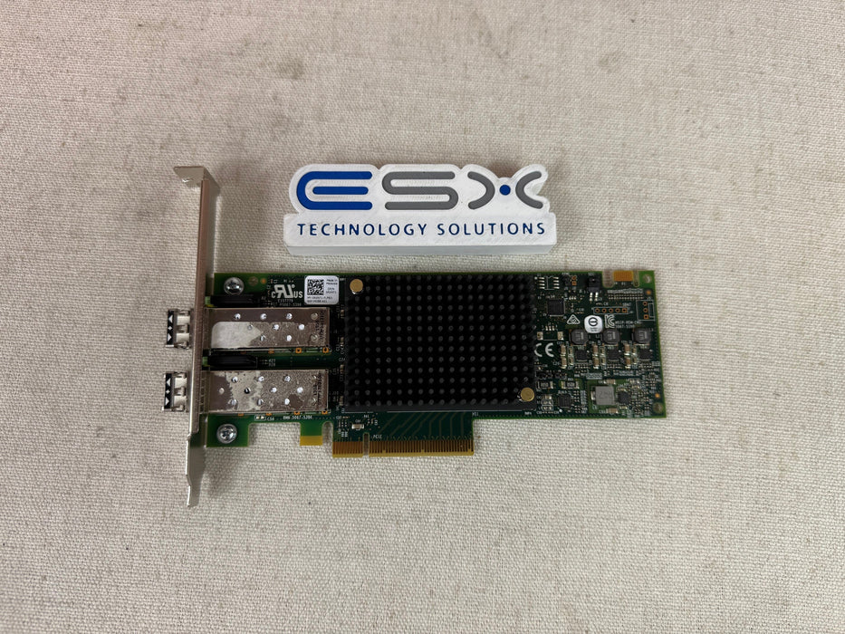 Dell RXNT1 Emulex LPe31002-M6 Dual-Port 16Gb/s FC HBA Full Height w/ SFPs