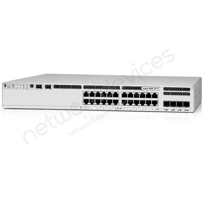 Cisco Catalyst C9200L-24T-4X-E 24-Port Data Switch with 4x10G SFP+ Uplinks, Network Essentials