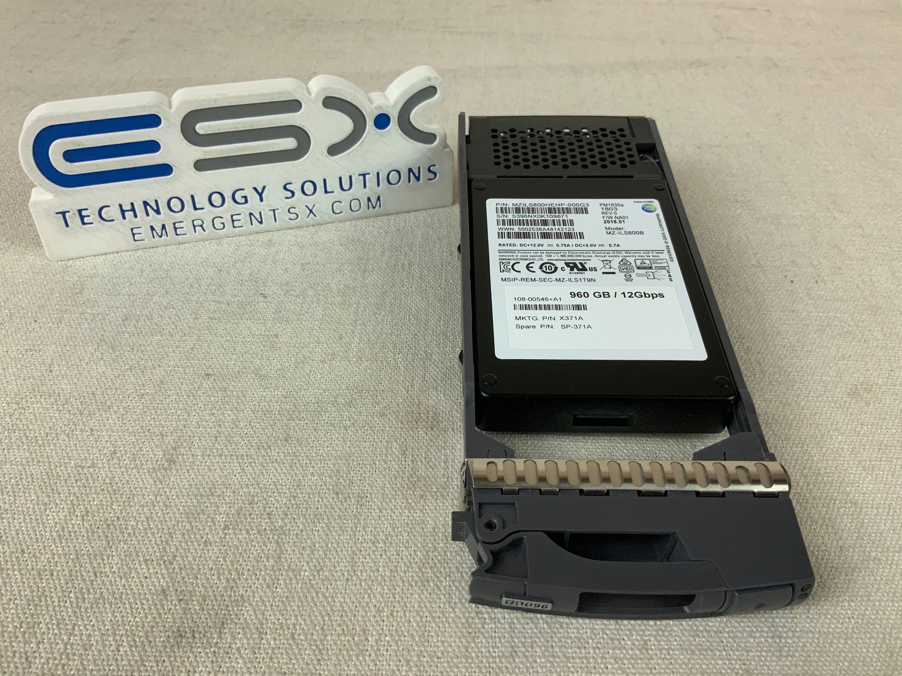 Netapp X371A 960gb 12Gbps 2.5" SSD