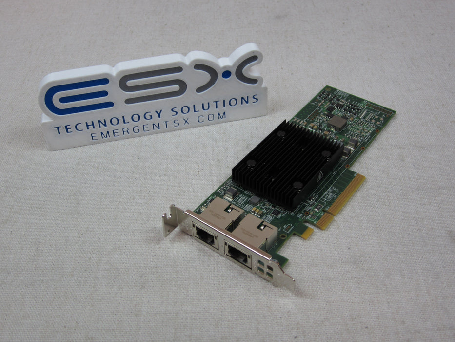 Dell 9P1N8 Broadcom 57406 Dual Port 10GBASE-T RJ45 Network Adapter LP