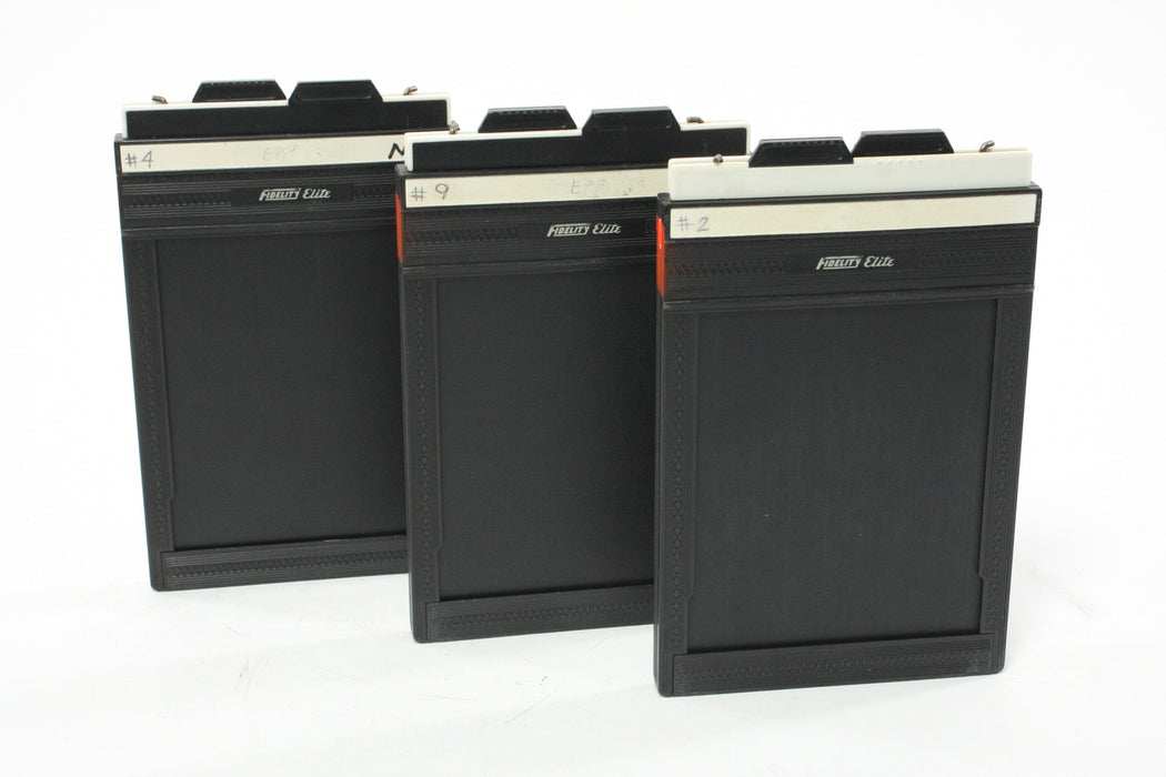 Fidelity Elite 4x5 Film Holder 3 Pack