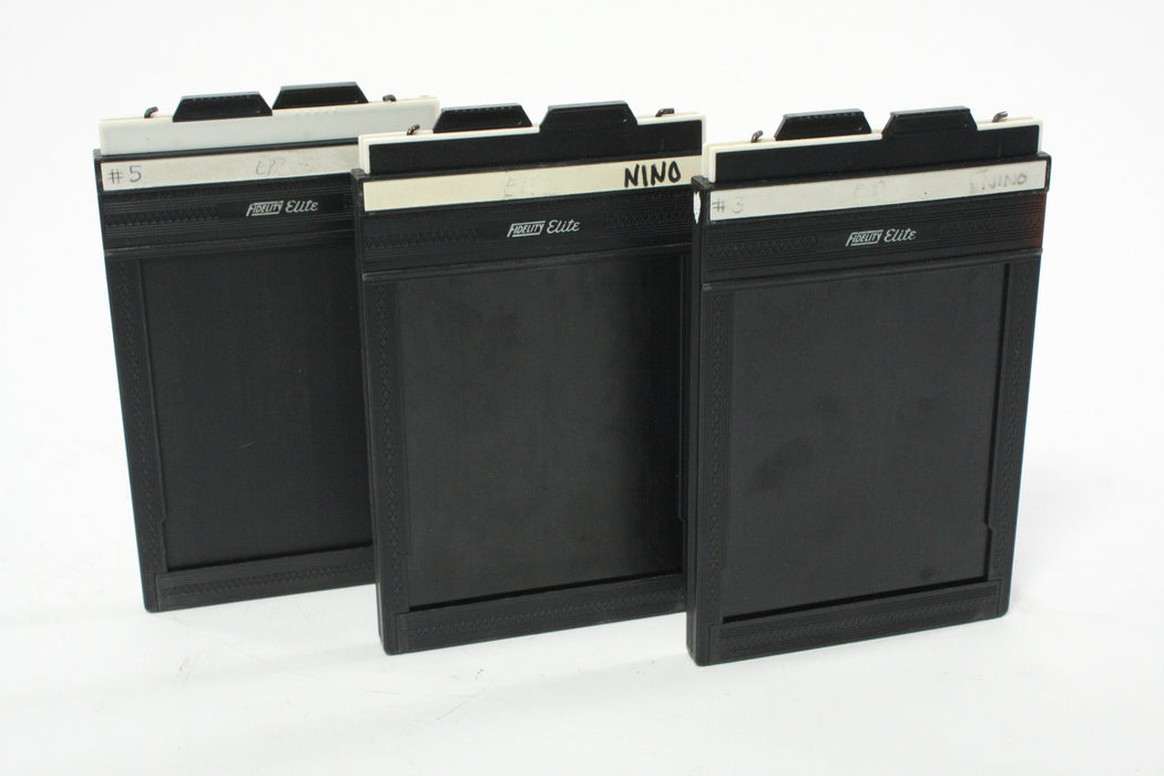 Fidelity Elite 4x5 Film Holder 3 Pack