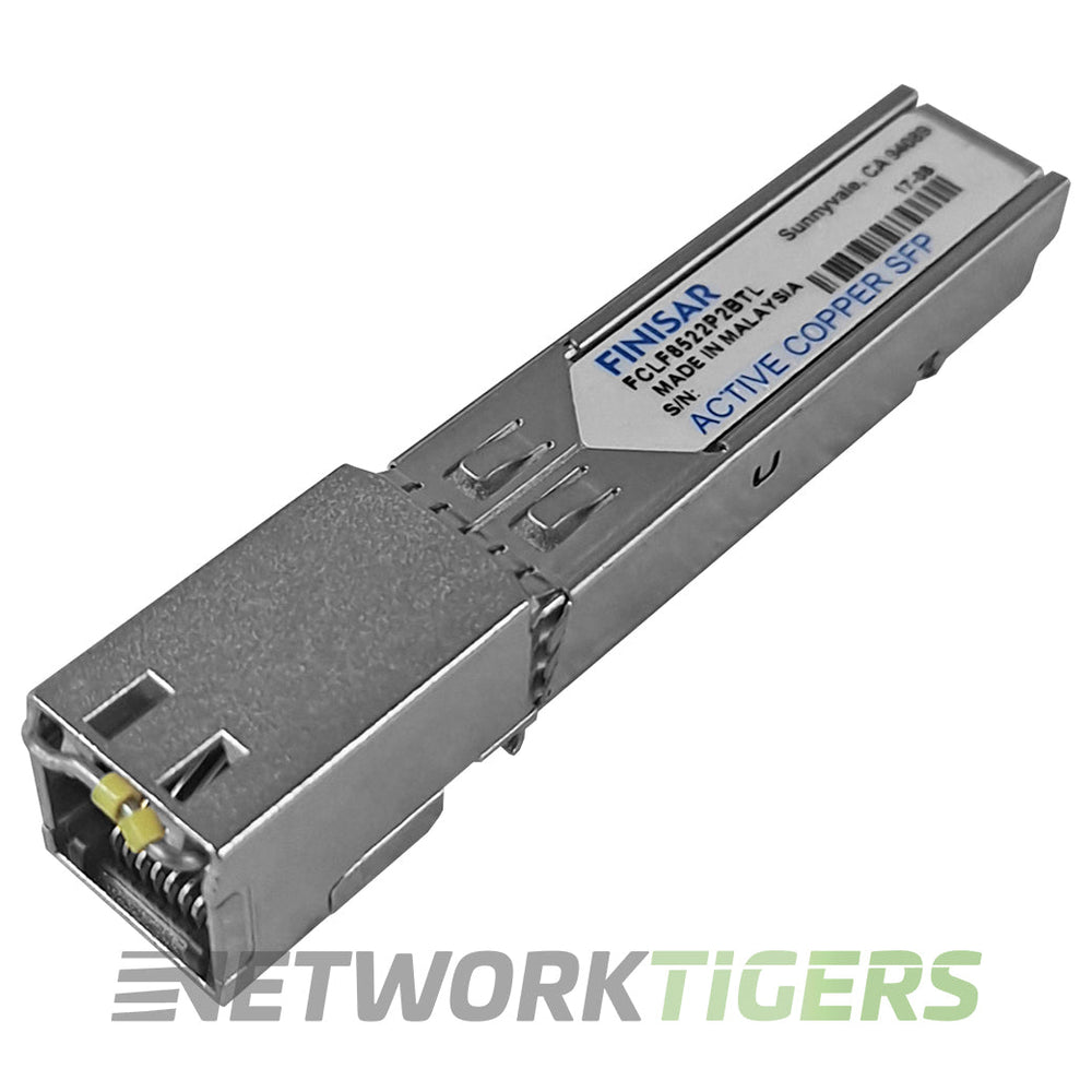 Finisar FCLF8522P2BTL 1Gbps 1000BASE-T RJ-45 Copper SFP Transceiver