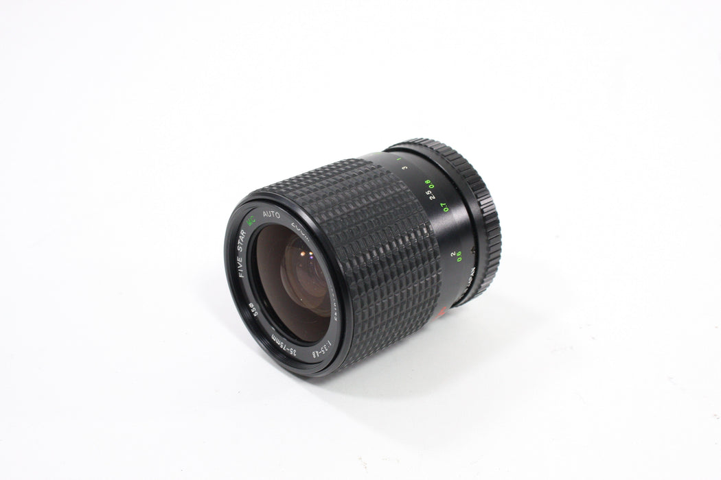 Five Star 35-75mm f/3.5-4.8 Lens for MD Mount